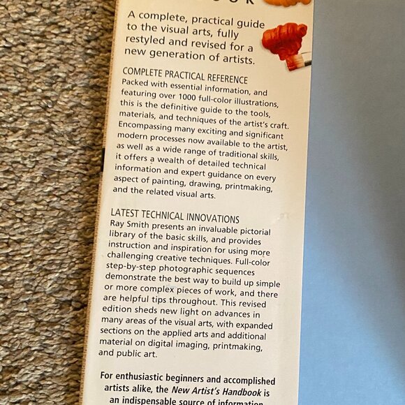 New Artists Handbook by Ray Smith Equipment Materials Procedures Techniques - Picture 3 of 3